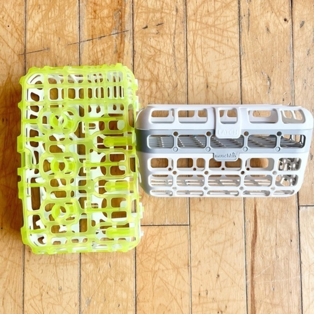 Dr. Brown’s & Munchkin High Capacity Deluxe Dishwasher Baskets Baby Bottle Parts
